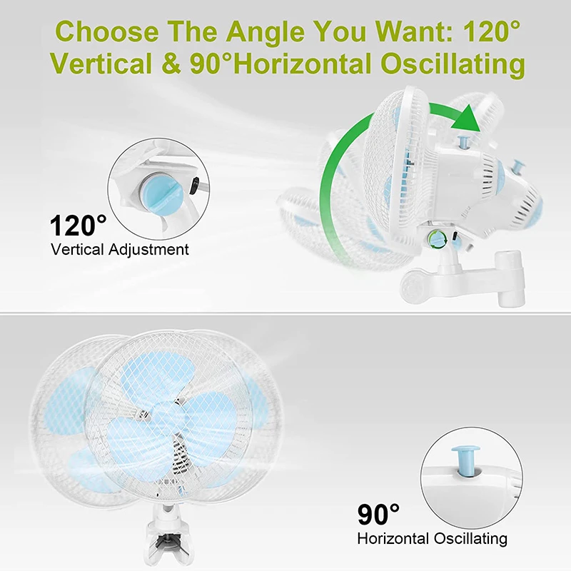 Grow Tent Clip Fan (4)