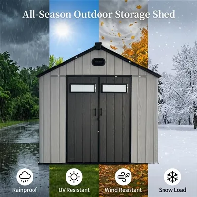How to Regulate Temperature in a Large Plastic Shed During Summer？