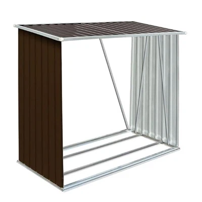 Garden Log Storage Shed