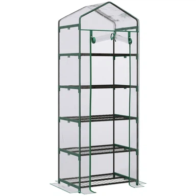 Mini Greenhouse 5 Tier Outdoor House PVC Cover