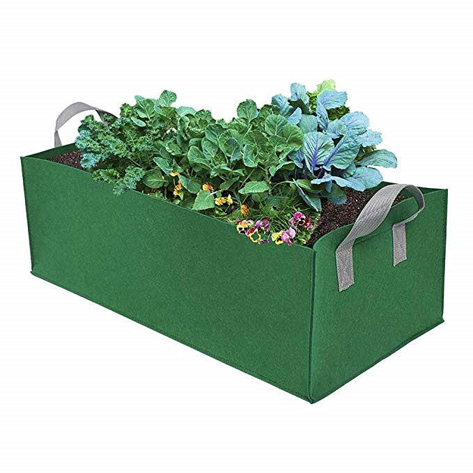 Air Root Felt Square Fabric Garden Planting Bed With Handles