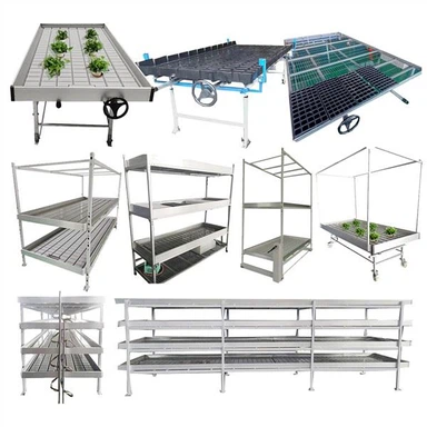 Grow Table Hydroponic System Rolling Bench