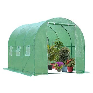 3x3x2 Polytunnel Greenhouse